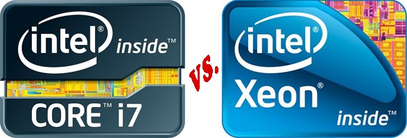 Điểm khác biệt giữa CPU Xeon và CPU Core I là gì?