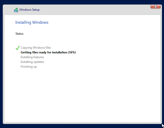 Cài đặt windows server 2016 – 8